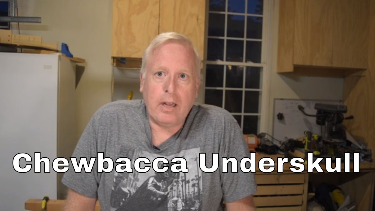 Making an underskull for Chewbacca Mask