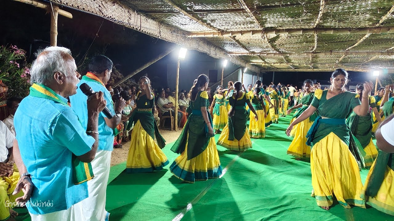 Live வள்ளிமுருகன் கலைக்குழு வள்ளிக்கும்மி சிறப்பு நிகழ்ச்சி கிராமத்துக்கிறுக்கி