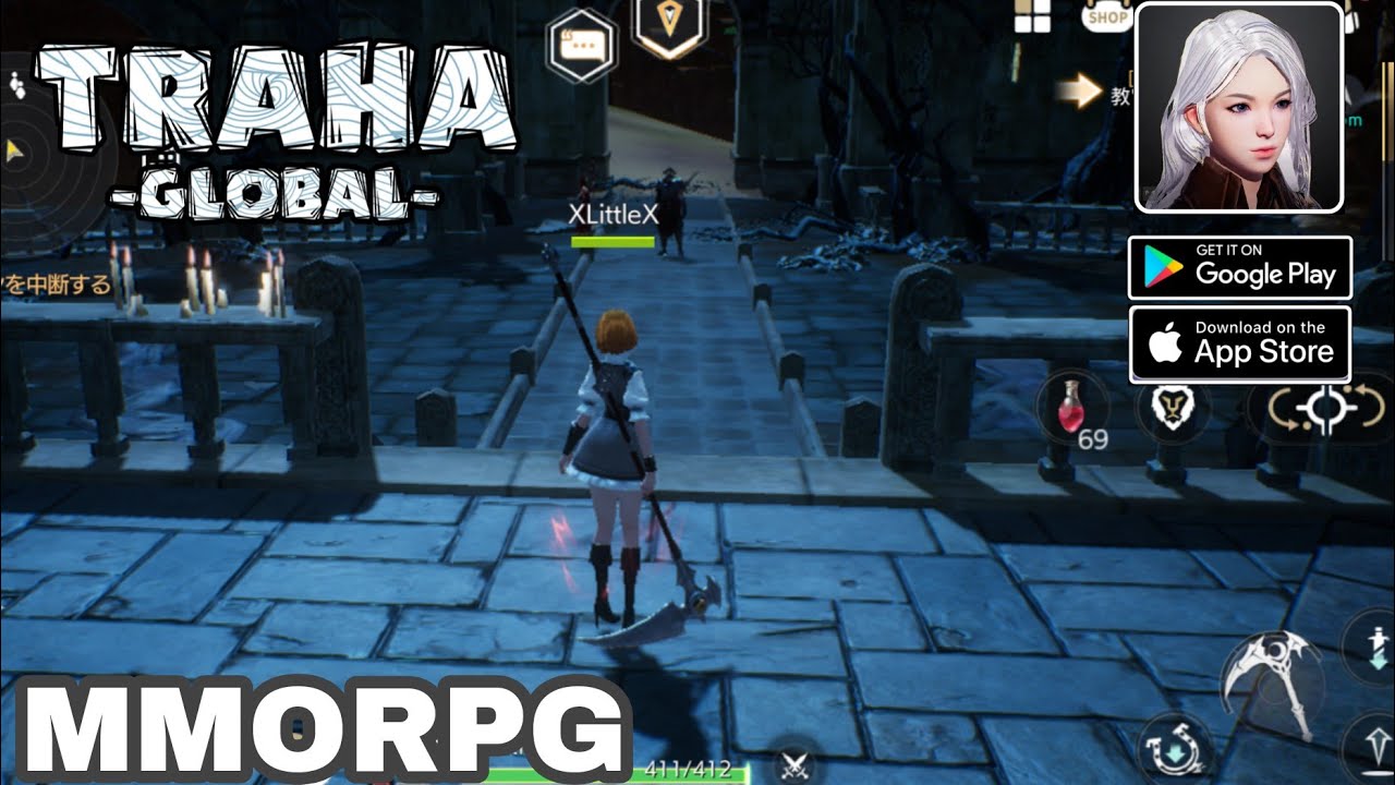 Traha Global Gameplay New Best MMORPG 2022