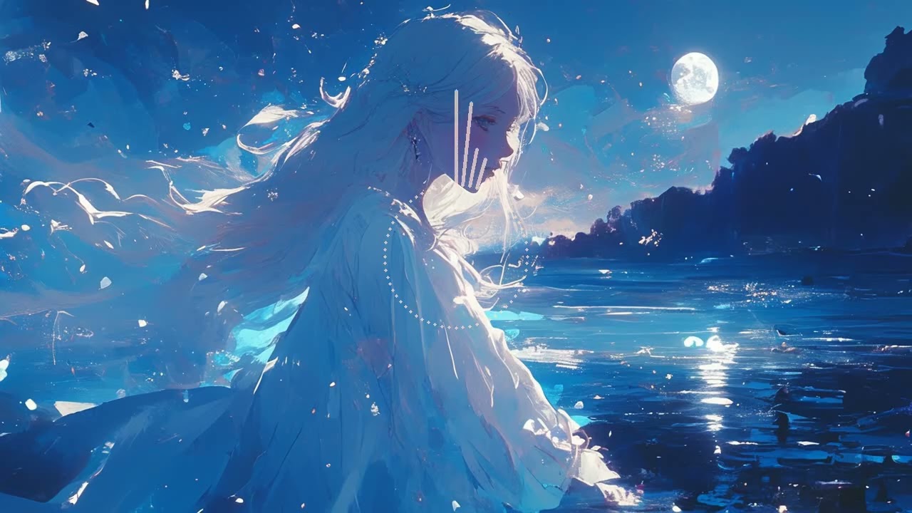 Surface Above the Clouds | Moonlit Ambient Piano & Soft Synths for Relaxation