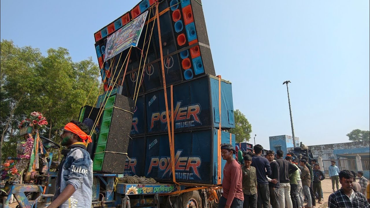 শিব চতুর্দশীর Power Music Potaspur - Joldhala special Road show 🔥🔥🔥- Shivratri 🔥🔥