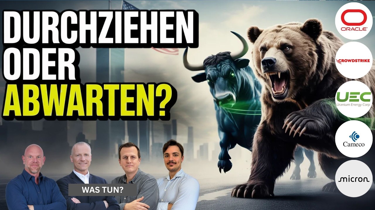 Letzter Halt vor der großen Rally? | Brent | Oracle | Crowdstrike | Micron | Cameco | Uranium Energy