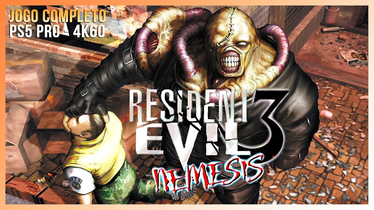 Resident Evil 3 (PS5 Pro) - Jogo Completo em Português PT-BR!