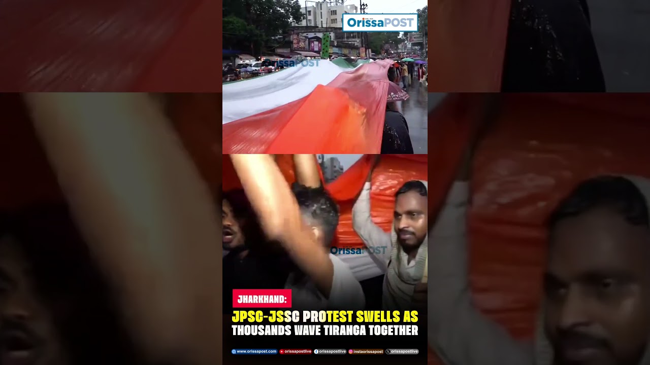 Ranchi Sees Massive Tiranga Rally Amid JPSC-JSSC Recruitment Protest || Students Demand Justice