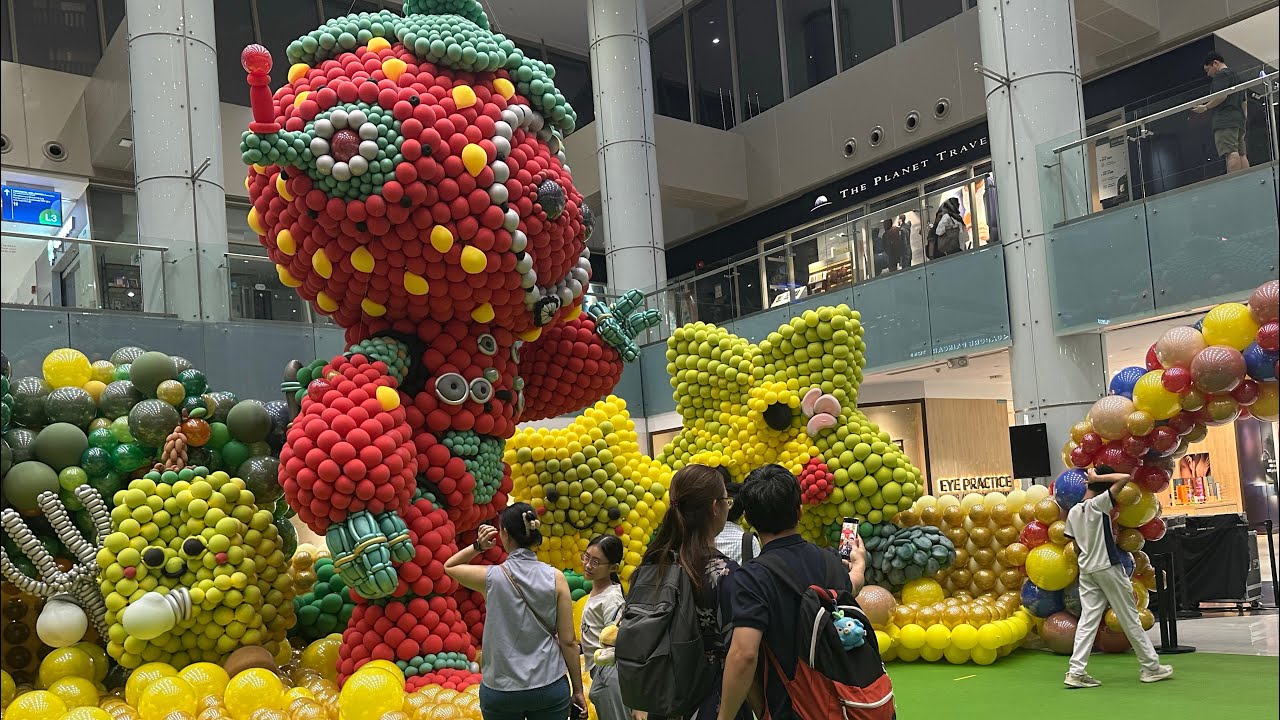Фестиваль воздушных шаров, торговый центр Marina Square Mall, Сингапур