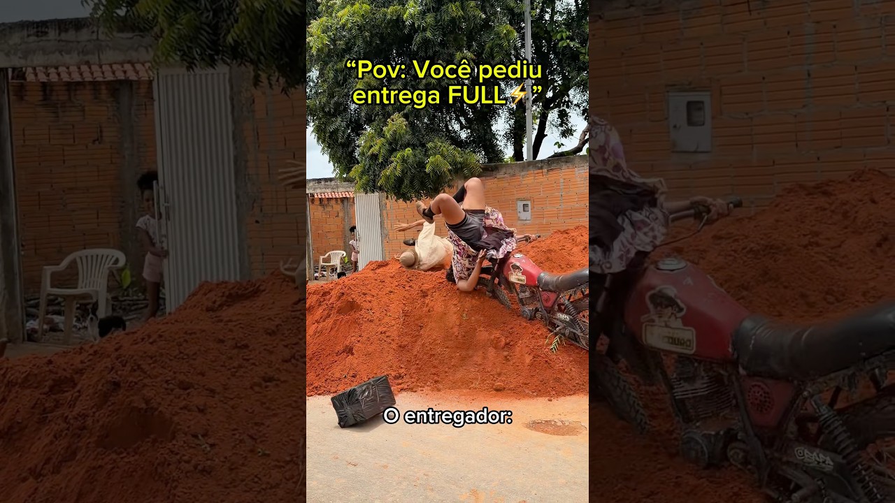 T&aacute; entregue😂