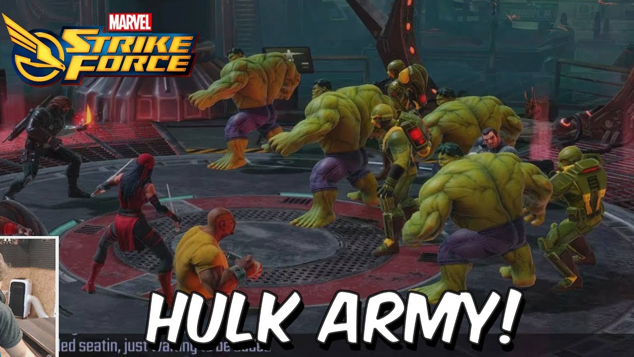Hulk Army! - Nexus Campaign Chapter 3 Part 1 - Marvel Strike Force