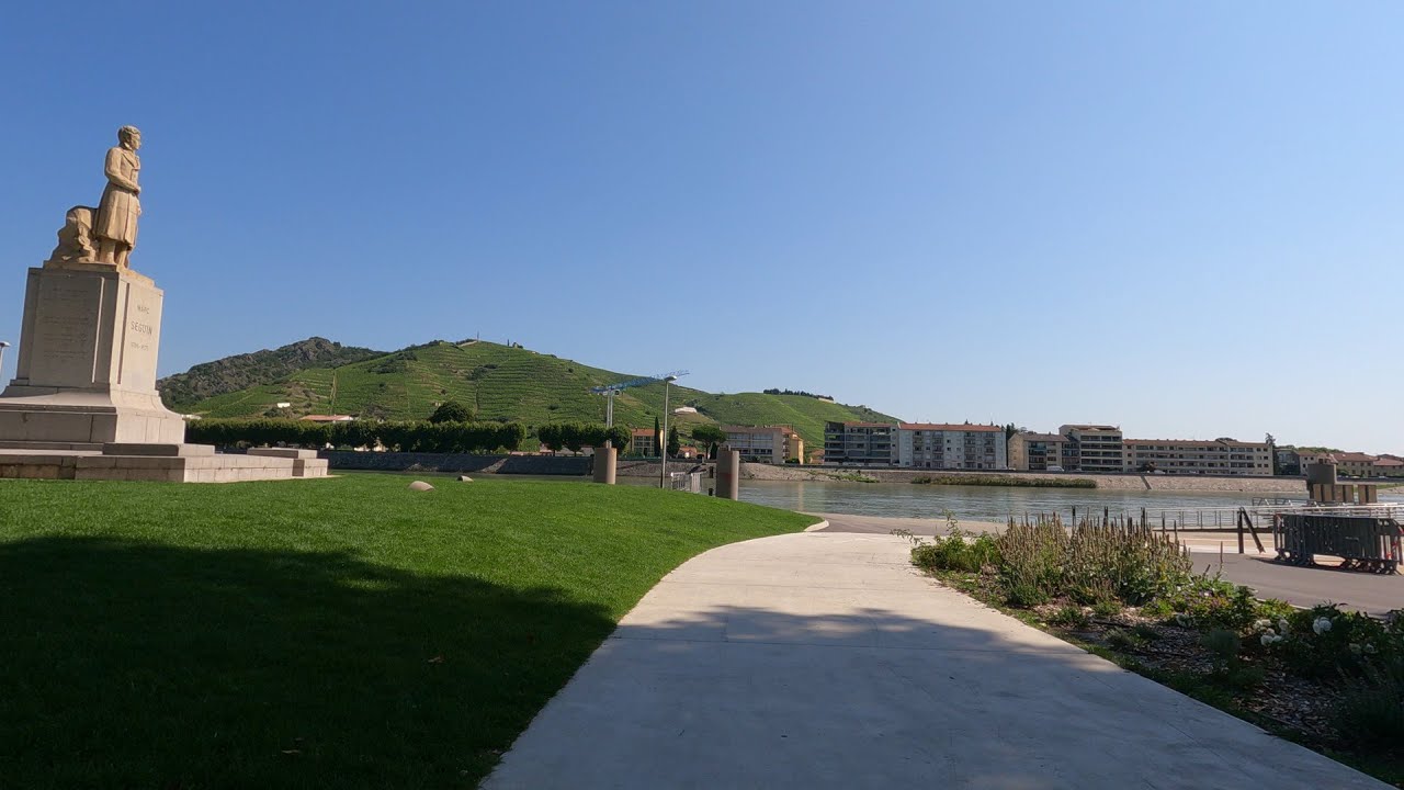232 - Entre Saint-Jean-de-Muzols et Tournon-sur-Rhône par la #ViaRhôna