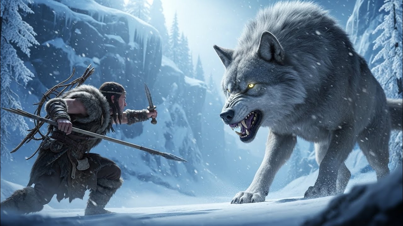 Prehistoric Hunters vs Wolf Pack | Ice Age Story