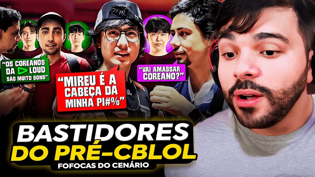 🚨 BRUCER ENTREVISTOU OS PRO PLAYERS ANTES DO COMEÇO DO CBLOL 2026! MINERVA REAGE