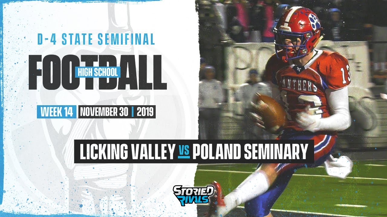 HS Football | Licking Valley vs Poland Seminary [STATE SEMI] [11/30/19]
