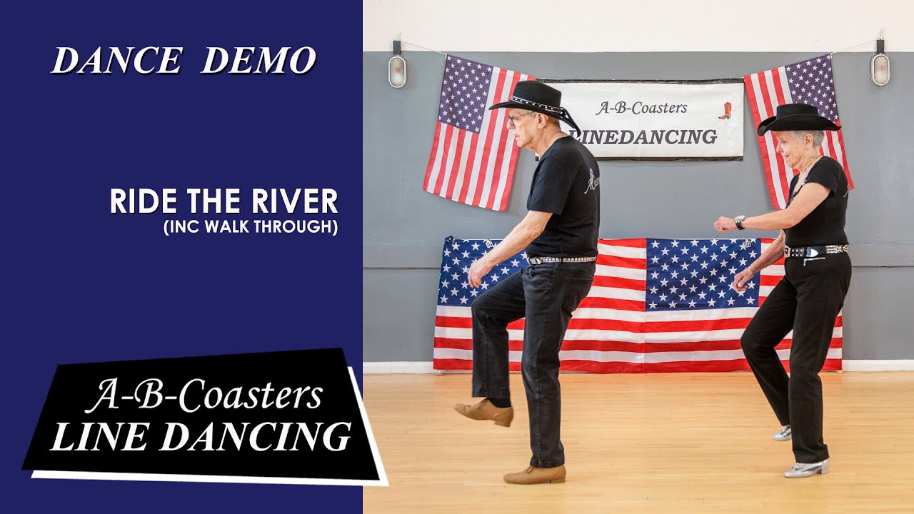 RIDE THE RIVER - Line Dance Demo & Walk Through