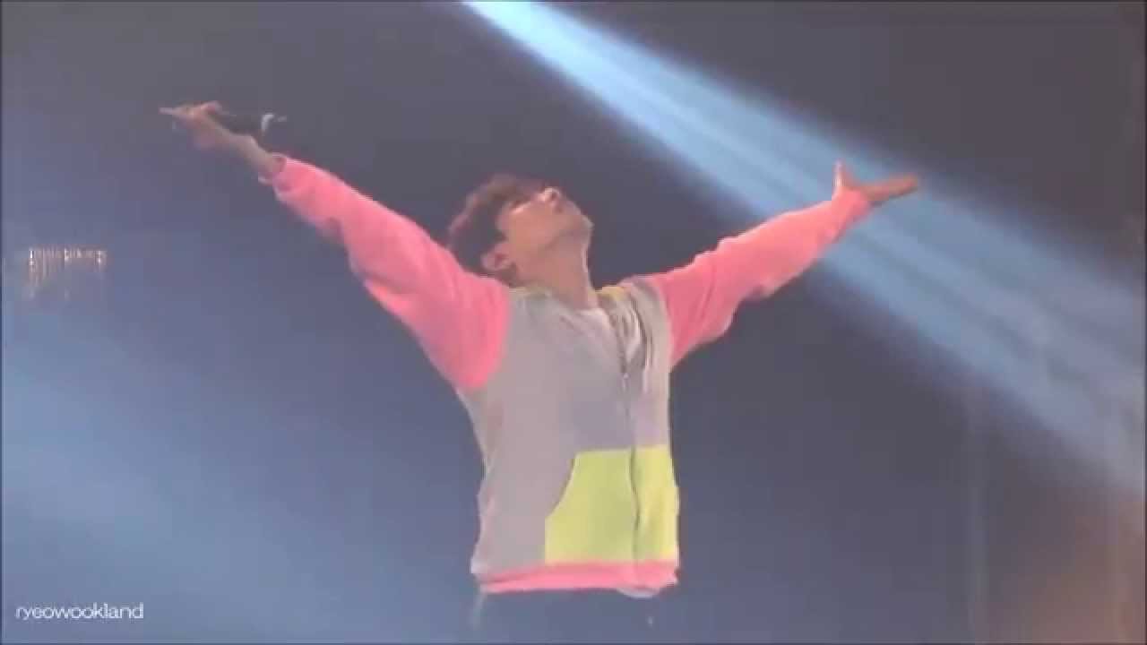 [FANCAM]150503 SS6 Jakarta Shirt Rockstar Let's Dance 려욱 Ryeowook focus