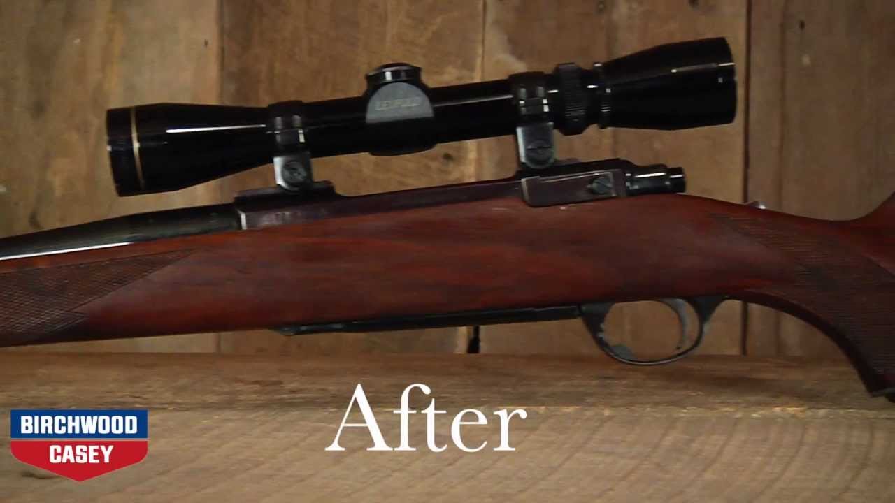 Как отполировать приклад ружья с помощью набора Tru-Oil Gun Stock Finish Kit от Birchwood Casey