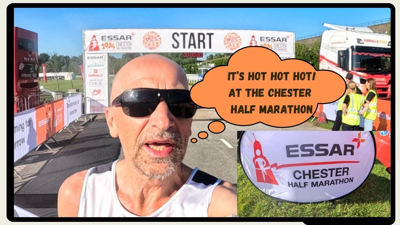 It's Hot Hot Hot At The Chester Half Marathon 2024