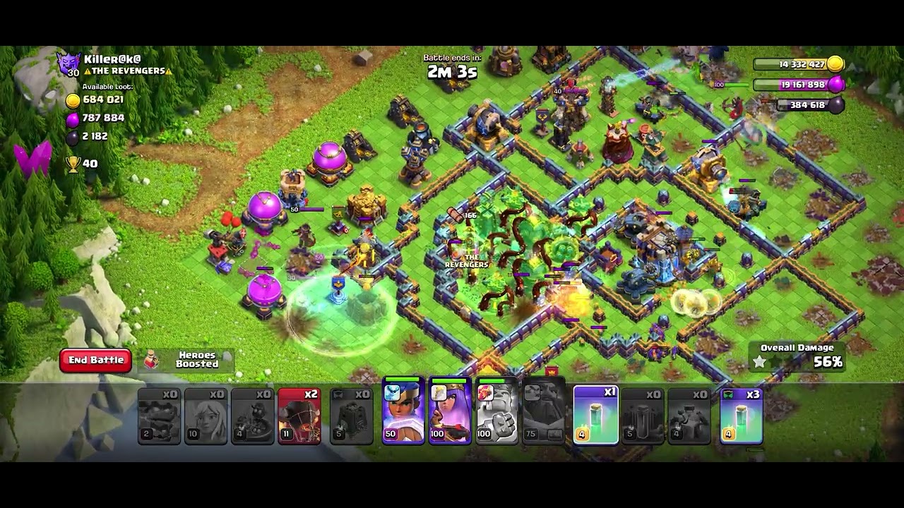 Base 17 attack 18 in Battle Ranked 