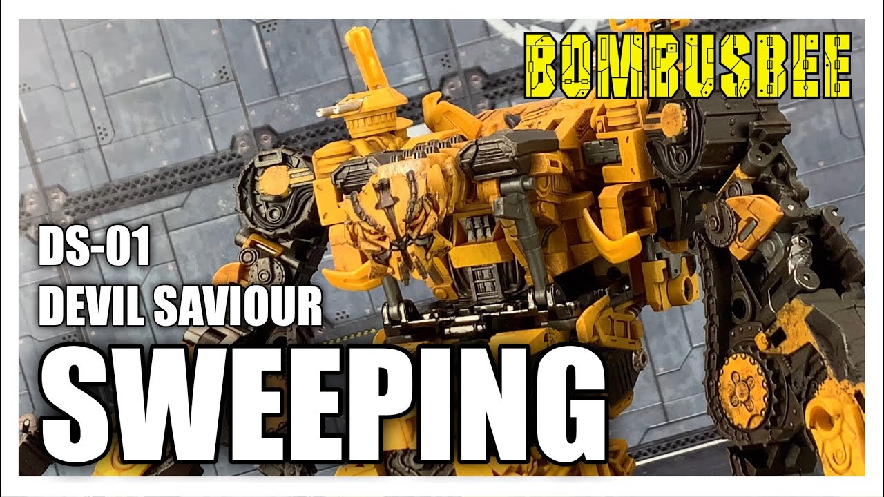 Devil Saviour DS 06 SWEEPING Transformers ROTF SKIPJACK Review