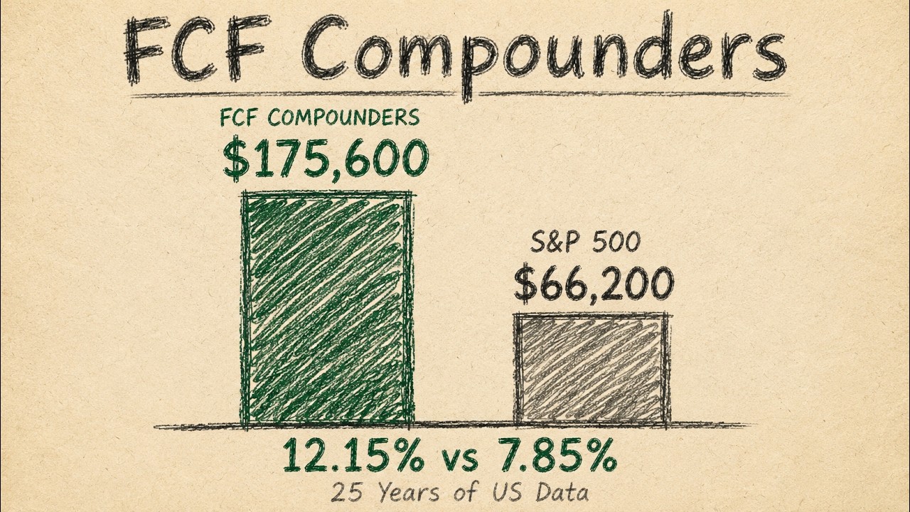 We Backtested FCF Compounders on 25 Years of US Stock Data