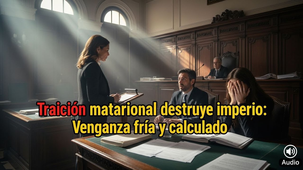 EL MARIDO INFIEL ESCONDE SU FORTUNA, LA ESPOSA LO DESTROZA EN SILENCIO.