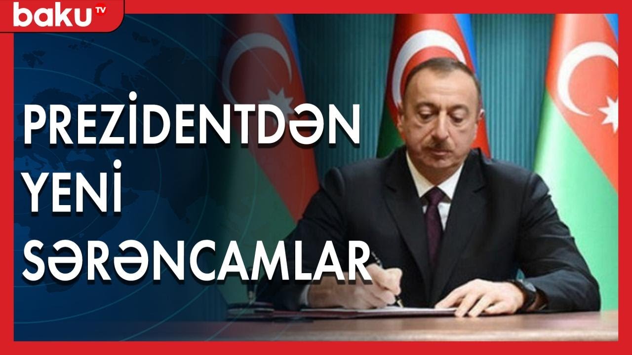 Prezident Kərim Vəliyevə, Ənvər Əfəndiyevə və Kamran Əliyevə yeni r&uuml;tbələr verilib - Baku TV