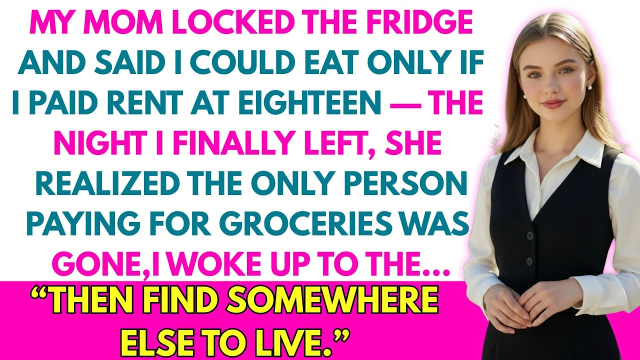 My Mom Locked the Fridge and Said I Could Eat Only If I Paid Rent at Eighteen...