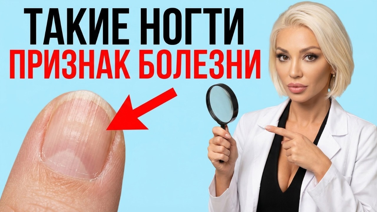 Ваши ногти предупреждают о болезнях - 99% людей это игнорируют!
