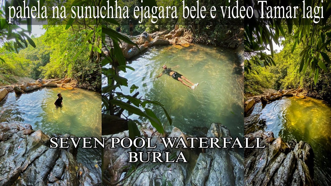 Way to seven pool waterfall burla