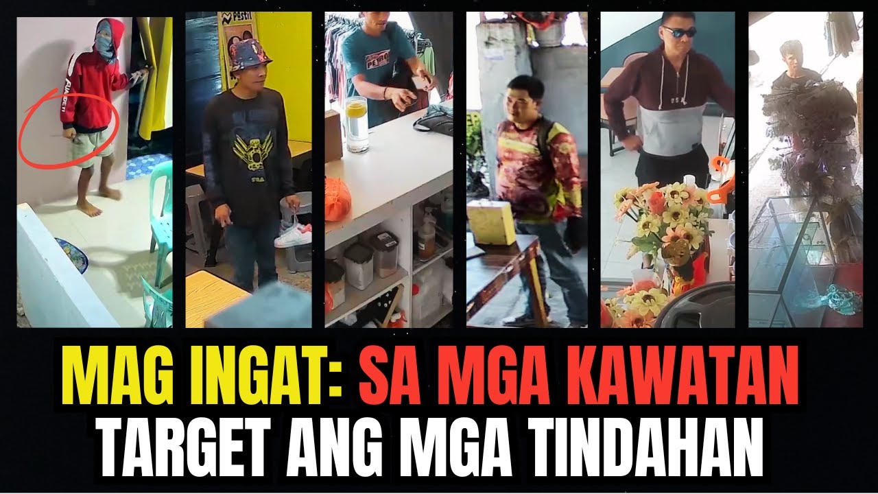 “Paalala sa mga Tindera: Dumarami na ang Kawatan kaya Ingat sa inyong mga Gamit #trendingnow #cctv