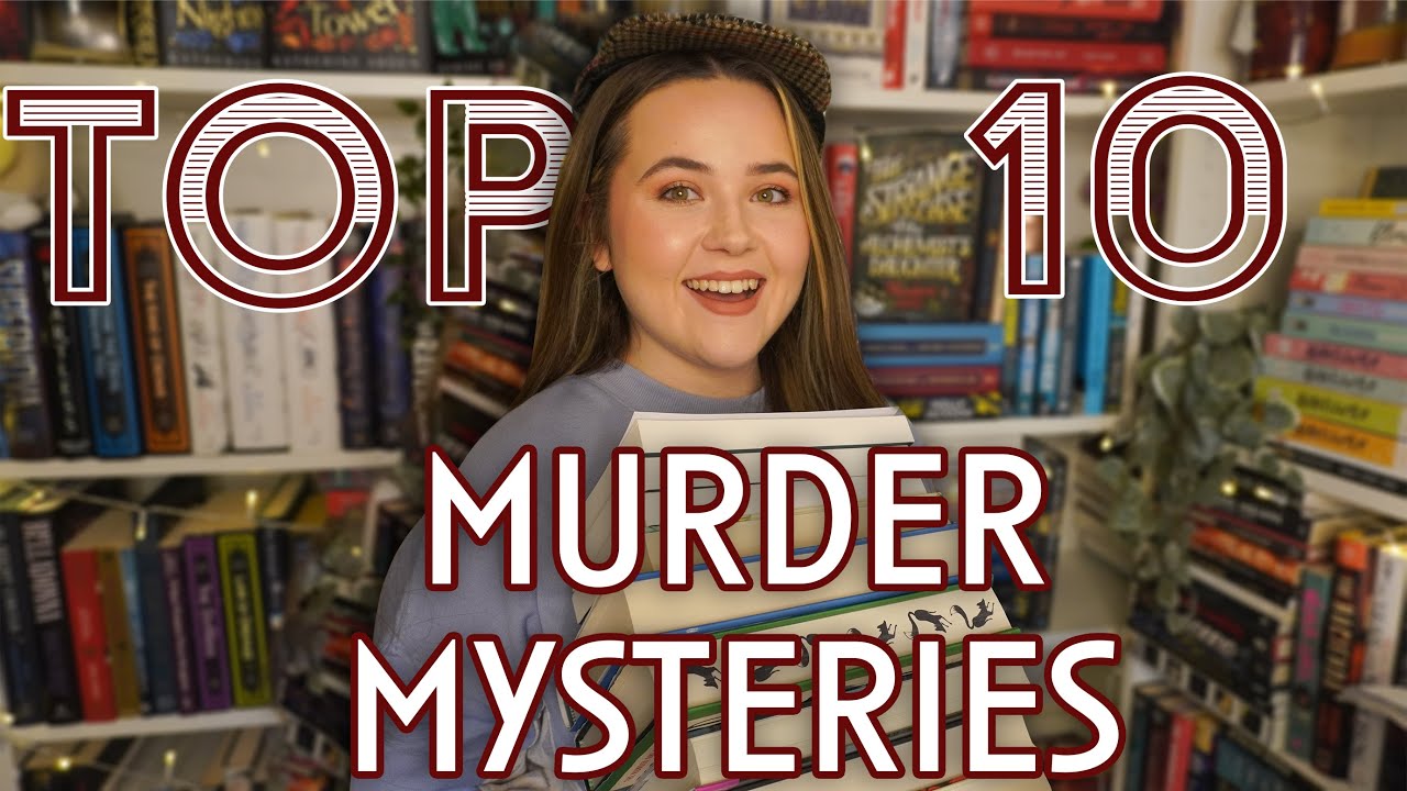 10 murder mystery books you NEED to read!🔪🩸