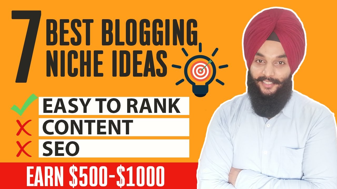 7 Best Blogging Niche Ideas/Topics in 2020 | Low Competition| Earn $500-$1000 per Month