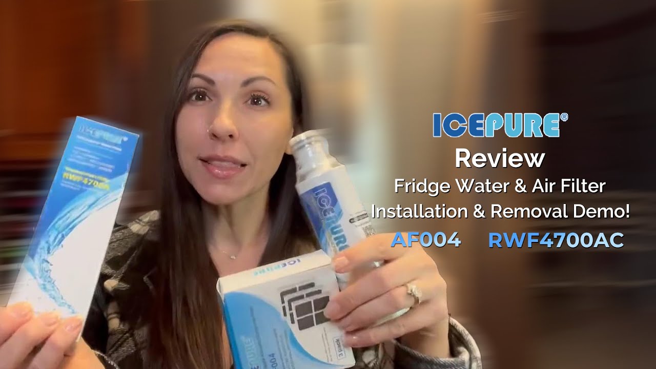 Fridge Water & Air Filter Review Installation & Removal Demo
