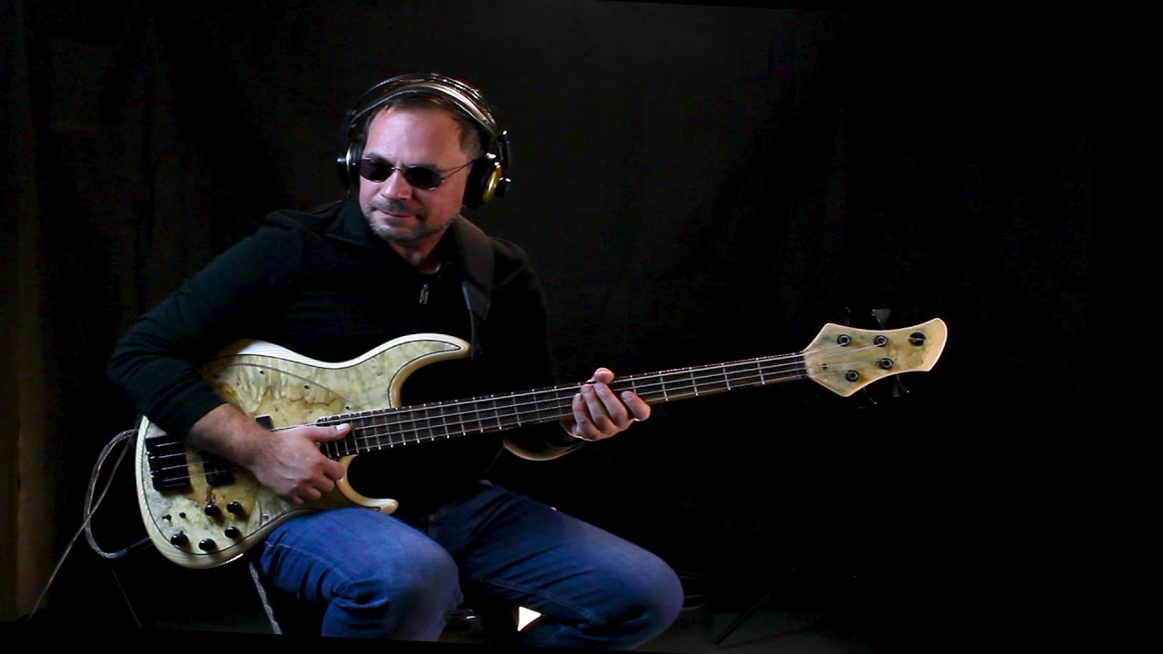 Power (Marcus Miller) bass cover with a Meridian J-24