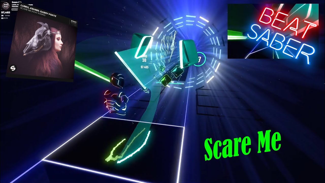 Scare Me - LUM!X , KSHMR, Gabry Ponte [Beat Saber]