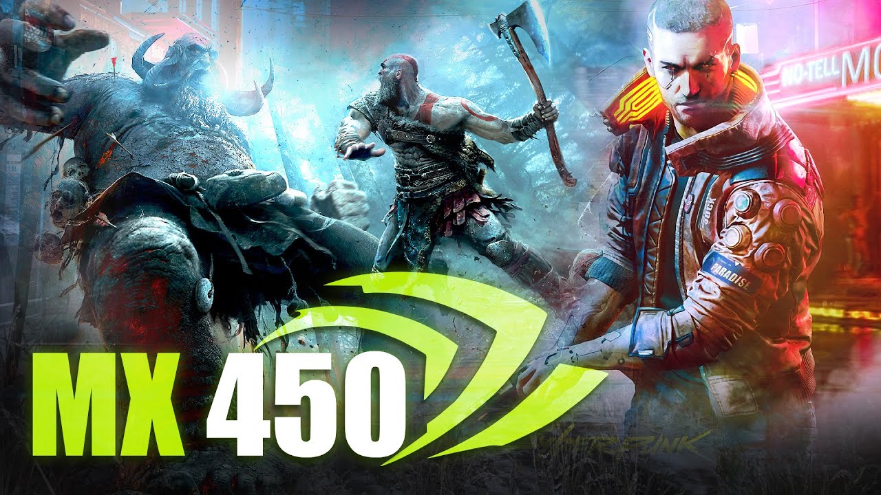 Nvidia Geforce MX450 Laptop Test In 8 Games
