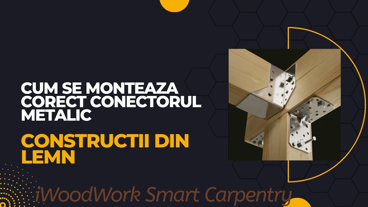 Montaj conectori lemn. Modul corect! #Alsafix