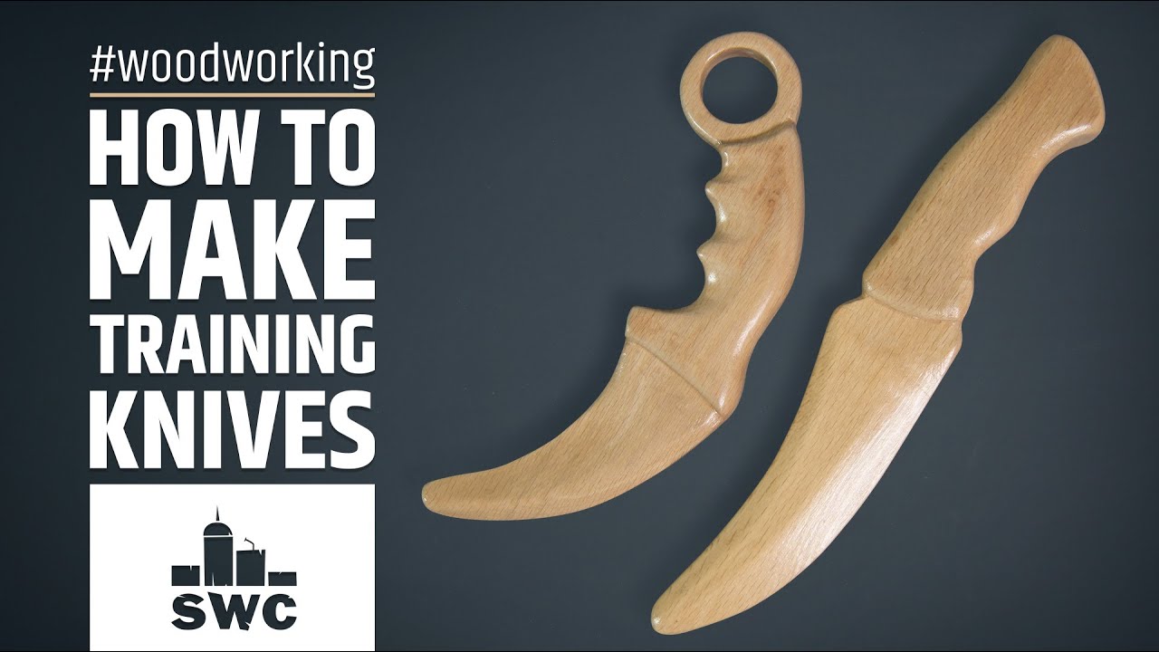 How to make wooden training knives