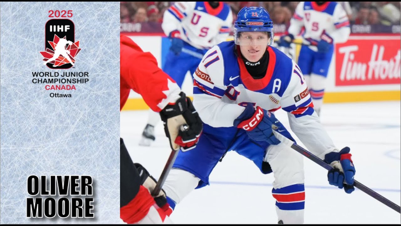 2025 WJC : Oliver Moore Highlights