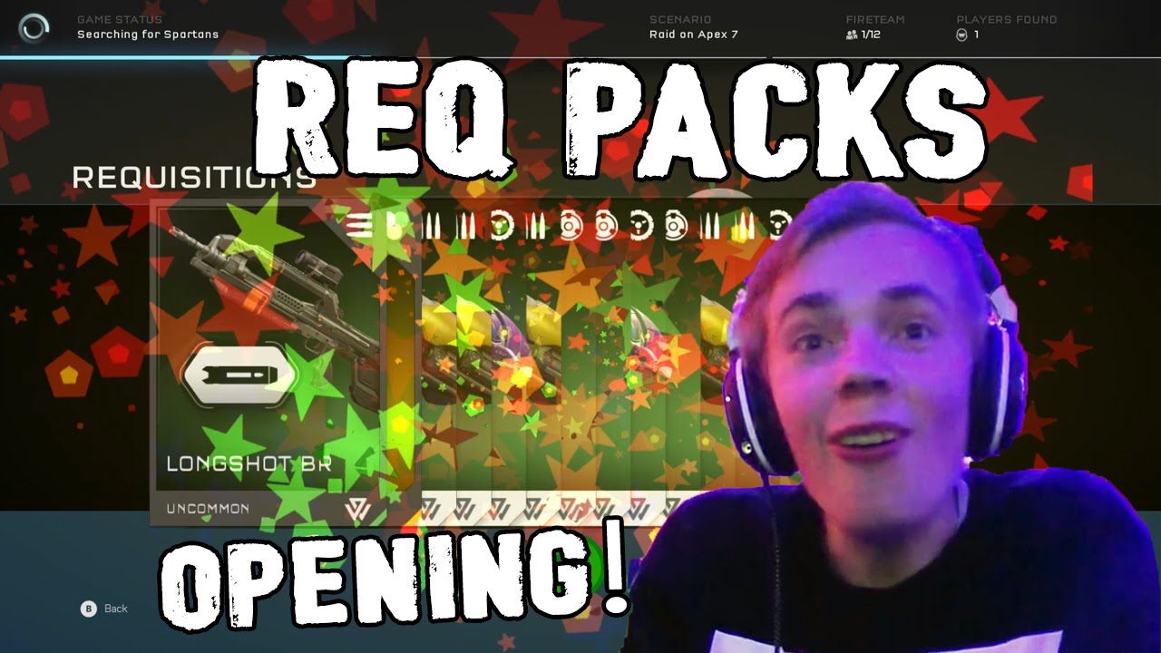 Halo 5 :: REQ Packs OPENING w/ Reactions