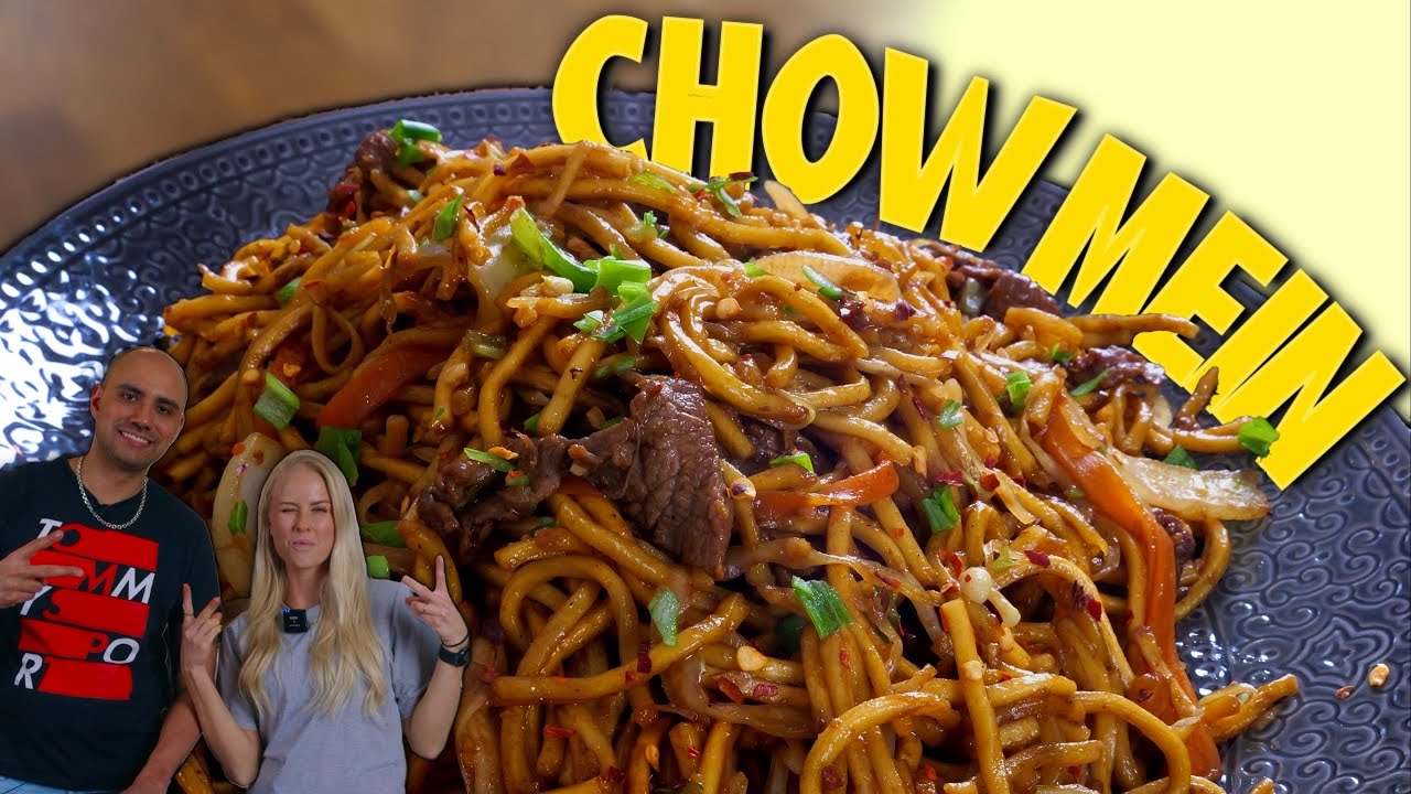 Wokade nudlar som ett proffs | Biff CHOW MEIN