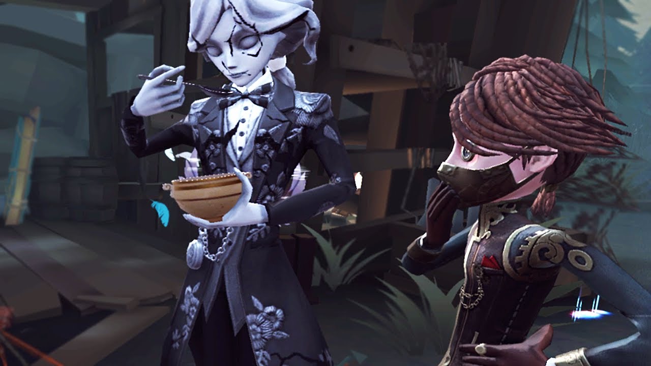 Joseph x Aesop / Air kisses of male characters / Blow Kiss Emote / Identity V