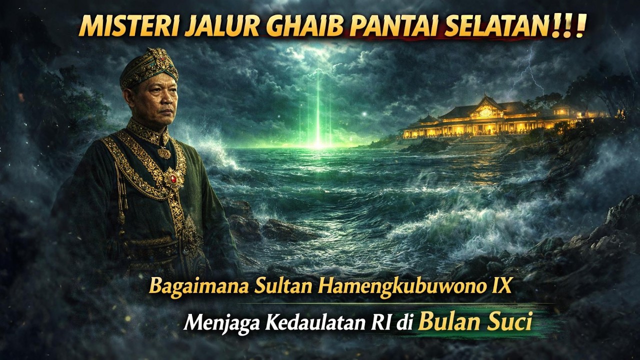 MISTERI JALUR GHAIB PANTAI SELATAN‼️ Bagaimana Sultan Hamengkubuwono IX Menjaga Kedaulatan RI