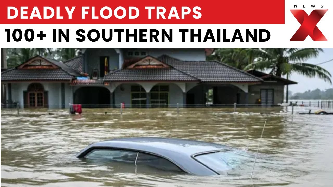 Thailand Floods | Massive Flooding Submerges Thailand&rsquo;s Hat Yai After 595 mm Rainfall in 3 Days