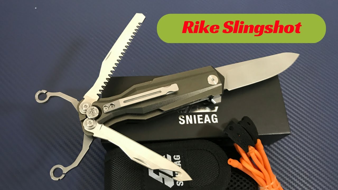 Rike Knife slingshot and multi tool