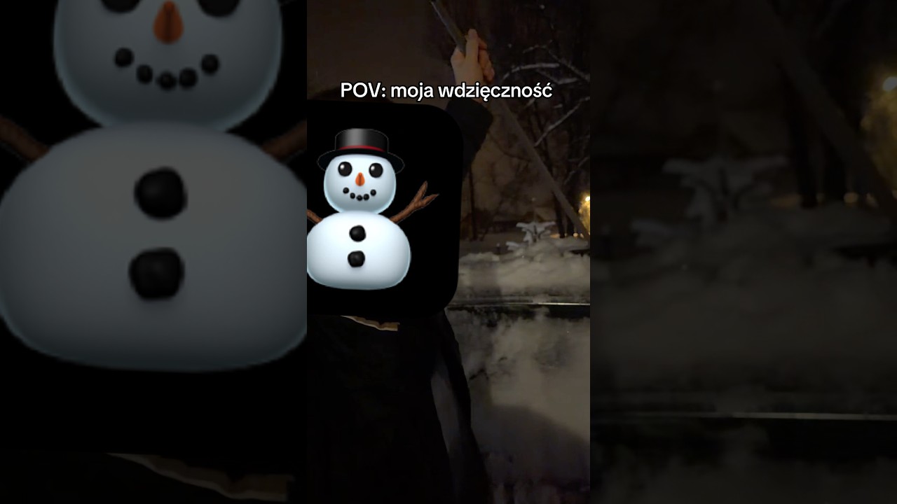 Ciężko mi być wdzięcznym za śnieg 