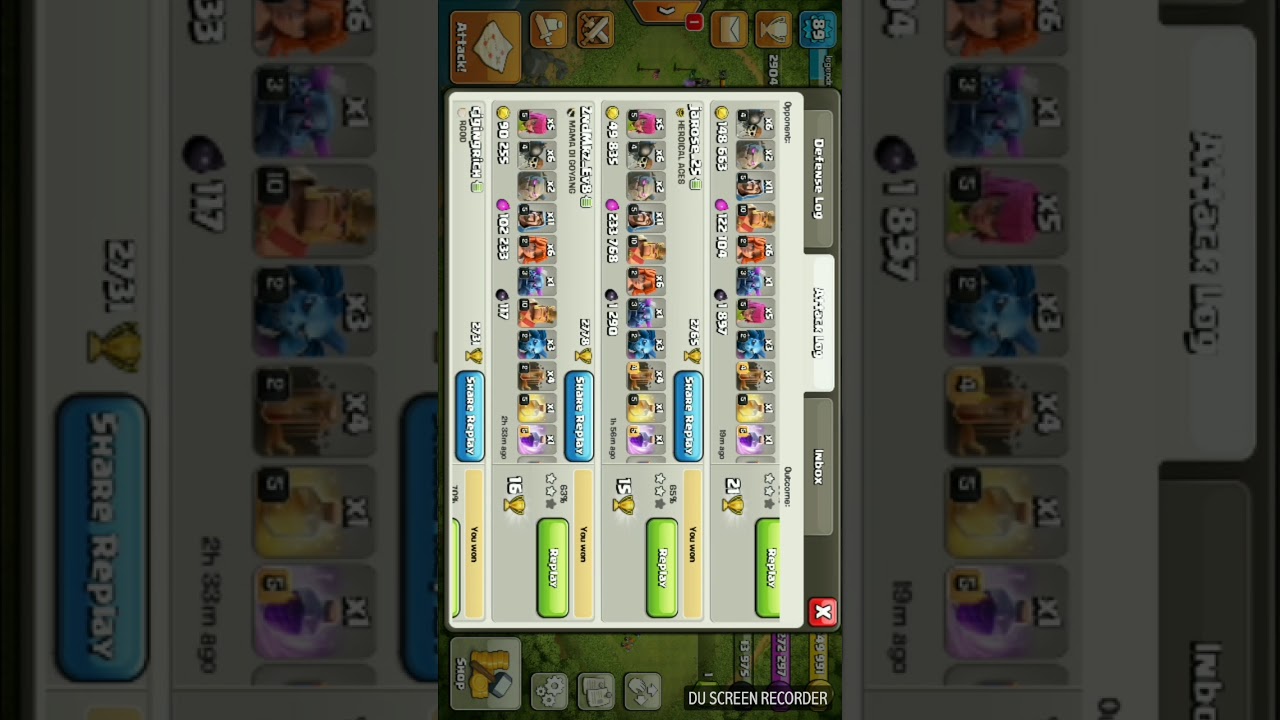 The best th8 trophy pushing army
