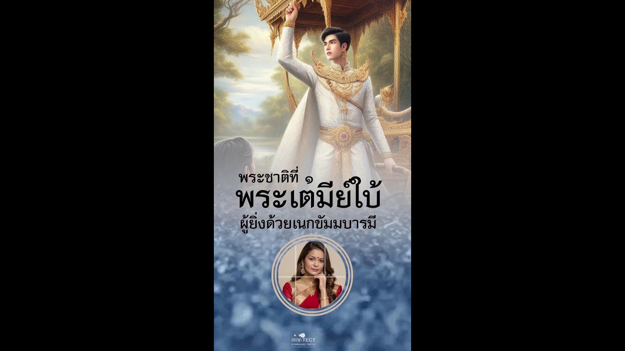 ◉พระชาติที่ ๑ เตมิยชาดก    พระเตมีย์ ผู้ยิ่งด้วยเนกขัมมบารมี