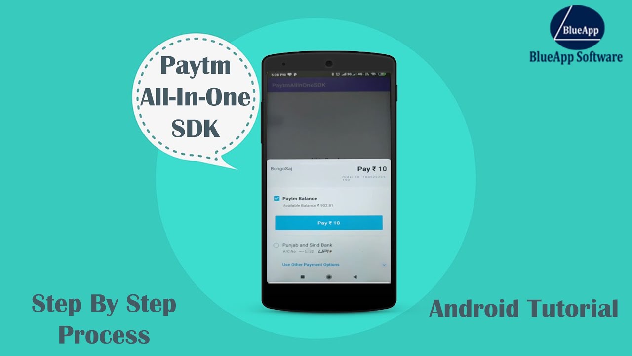 Paytm All-in-One SDK Integration Android tutorial- Latest Paytm Payment Gateway Integration