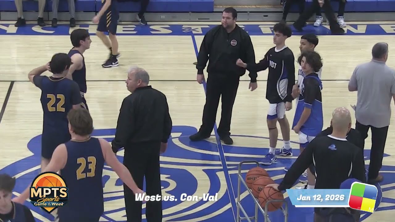Boys Basketball, West vs. Con-Val, 1/12/26