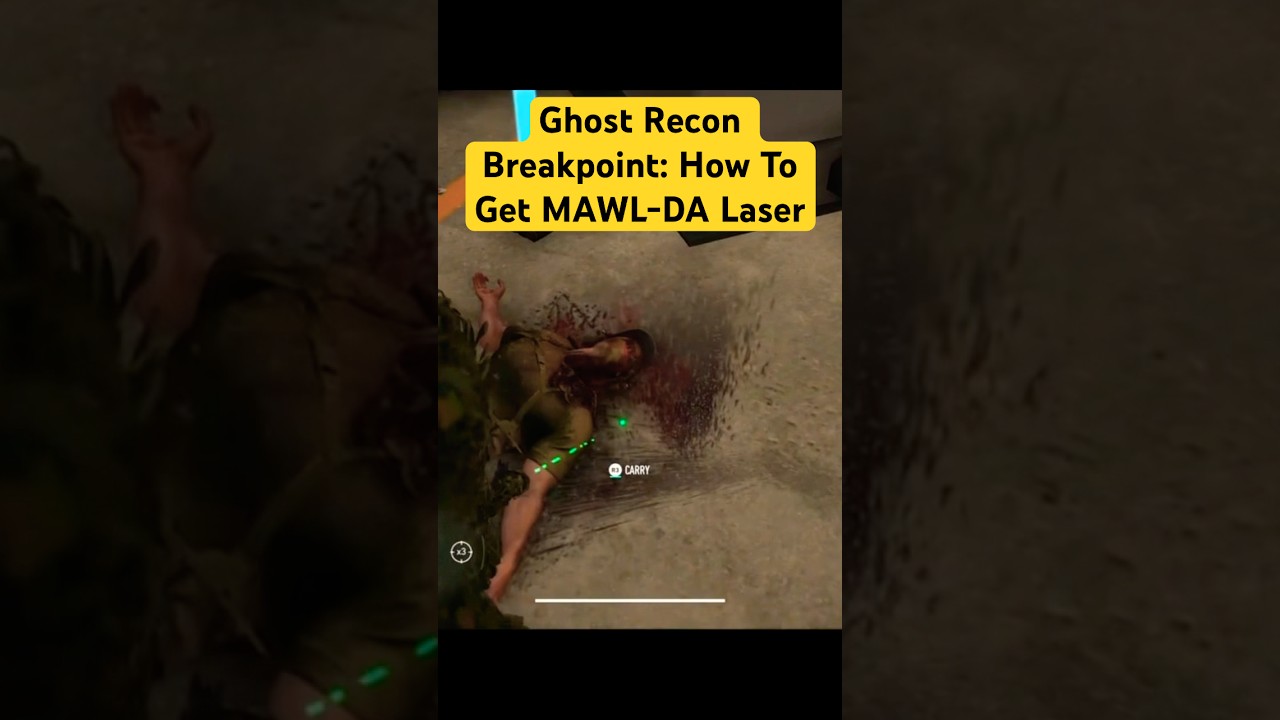 Ghost Recon Breakpoint How to get the MAWL-DA laser 