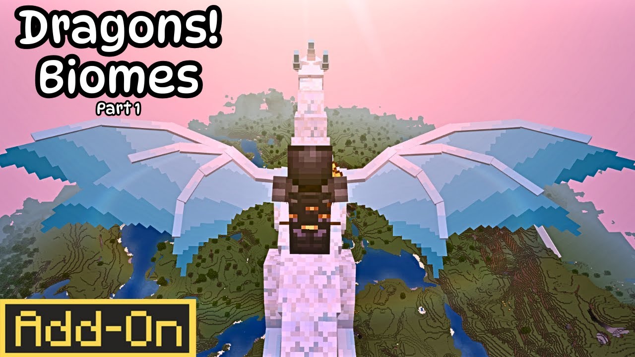 Дополнение «ДРАКОНЫ! БИОМЫ» Часть 1🐲 — Minecraft Marketplace